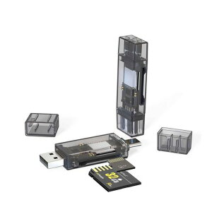 TRkin SD�J�[�h���[�_�[Type-C OTG 2 in 1 USB 3.0 Micro SD 2 TB�Ή���e�ʃJ�[�hAndroid�X�}�[�g�t�H���^�u���b�g�AMacBook�AWindows PC(�N���A���F)����