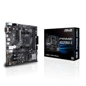 Asustek Computer Prime A520M-E AMD A520 (Ryzen AM4) ???? ATX ?????? M.2 ?? 1GB ?????? HDMI/DVI/D-Sub SATA 6 Gbps USB 3.2 Gen 2