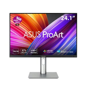 ASUS ���j�^�[ ProArt PA248CRV 24.1�C���`/IPS/16:10/3�N�Ԗ��P�_�ۏ�/97% DCI-P3/USB Type-C PD 96W/�F���x��E 2/Calman Verified/HDR-10/VESA