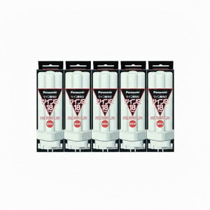 �y�܂Ƃ� 5�Z�b�g�z PANASONIC �c�C���u����18W�d���F FDL18EX-L