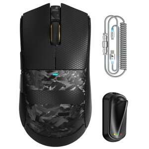 ATTACK SHARK X11ULTRA 8K ���� �Q�[�~���O�}�E�X �J�[�{���t�@�C�o�[�� ���C�����X �}�E�X 8000Hz �|�[�����O Nordic54L15 PixArt PAW3950MAX ���w���J�X�^���Z���T�[ ���}�C�N���X�C�b�`