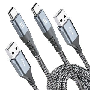 �^�C�vc �P�[�u�� 0.5M/2�{�Z�b�gPD�Ή� 60W�}���[�d(USB A&USB C) iPhone17/16/15 �[�d�P�[�u�������Ղ��[�[�d�� �}�� �A�C�t�H��/��phone17 16 15 pro Max,iPad