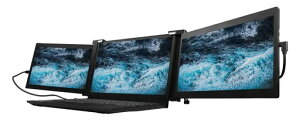 JAPANNEXT 10.1�C���` ���o�C�����j�^�[ IPS �p�l�� WUXGA 1920x1200�𑜓x �X�}�[�g�P�[�X�t�� (USB/Type C/PC�Ή�/����) JN-TRI-IPS101HDR