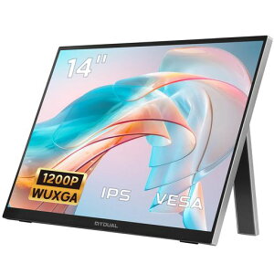 MyDual ���o�C�����j�^�[ 14�C���` vesa �y�� 1920*1200P ���o�C���f�B�X�v���C �|�[�^�u�����j�^�[ ������ �����IPS�t���p�l�� ���^ USB Type-C miniHDMI