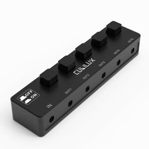 Cubilux �}���` 3.5mm �w�b�h�t�H���X�v���b�^�[�y�X�C�b�`�R���g���[���t���z�X�e���I�I�[�f�B�I5���z��A5�E�F�CAUX�����A�X�s�[�J�[�E�C���t�H���p