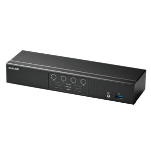 �G���R�� �p�\�R���ؑ֊� KVM�X�C�b�` HDMI 4�|�[�g PC4��ؑ� 4K60Hz �G�~�����[�V�����@�\���� KVM-NHUS4