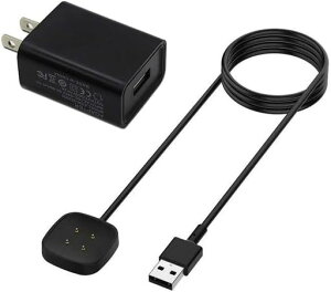 VECASDEN �Ή�Fitbit(�t�B�b�g�r�b�g)Sense2/ Versa 3/Versa 4/Sense �[�d�P�[�u�� �t�B�b�g�r�b�g Versa 4 �`���[�W���[ ���s�p ���ϋv �֗��� �[�d�� �[�d�p�[�c�� Sense �`���[�W���[ 1M