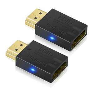 Furjosta 4K HDMI EDID �G�~�����[�^�[ �p�X�X���[�A�_�v�^�[ �J�v���[HDMI�_�~�[�v���O �R���s���[�^�[���j�^�[�v���W�F�N�^�[�r�f�I�X�v���b�^�[�X�C�b�` KVM�G�N�X�e���_�[ AV���V�[�o�[ 3840x�c
