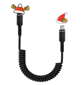 Viviber USB-C/Type-C to USB-C�P�[�u�� iphone 16�ԗp�[�d�� �R�C���^ 60W/PD�Ή� �L�k���R(0.3M����1.2M�܂�) �^�C�vc iphone15�[�d�R�[�h Type-C Andriod Galaxy
