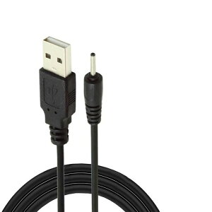 VECASDEN USB����DC�I�X�d�������P�[�u�� usb dc �ϊ��P�[�u�� �O�a2.0mm���a0.7mm 24AWG 5V �m�[�g�p�\�R��/�^�u���b�gPC, �X�}�[�g�t�H��,GPS/���^�d�q�@�퓙�ɓK�p 1.2m