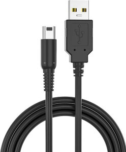 AQQUP 3DS �[�d�� USB�[�d�P�[�u�� �݊� New 3DS XL/3DS/3DSLL /3DS /3DSLL/ i2DS /DSi/DSiLL/2DS���p 1.2M