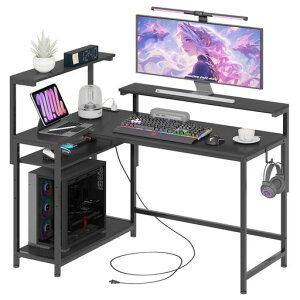 �y���j�^�[��2�t���E�I�������߉\�zLunarLight PC�p�\�R���f�X�N ��130x���s��80x����72cm �e�����[�N L�^�f�X�N�E���E�g�݊������R ���j�^�[��̍���7�i�K(12~36cm�Ή�) ���[���b�N�̒I�c