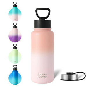 BOTTLE BOTTLE 1���b�g�� ���� �X�e�����X �E�H�[�^�[�{�g�� ���̎q ������ �X�g���[�t�� �ۉ��ۗ� ��d�\�� �^��f�M �����^�� �X�|�[�c �A�E�g�h�A �s���N