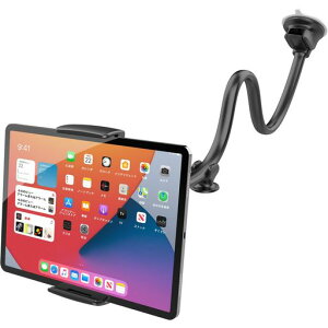 APPS2Car �ԍڃ^�u���b�g�z���_�[ �S���Q���z�� 33cm�������A�[�� �������R�x �_��ɋȂ� 360�x��] ipad �ԍڃz���_�[ 4.7~11�C���`��ipad/fire�^�u���b�g�ɑΉ�