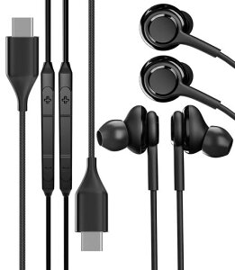 �^�C�vc �C���z�� Type-C�C���z��(2�Z�b�g) �L�� �C���z���}�C�N�t�� USB C �m�C�Y�L�����Z�����O �Ή�Play Pixel XL �Ή�Samsung Galaxy S20 S21 FE S22 S23 Ultra Note10+