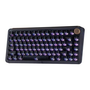 KiiBOOM Phantom81 V4 �A�N���������L�[�{�[�h ���C�����X 75% �Q�[�~���O�L�[�{�[�h �V���C���X���[�L�[�L���b�v 8000mAh�o�b�e���[ �����ȃL�[�{�[�h RGB�o�b�N���C�g �z�b�g�X���b�v�Ή�