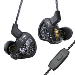 Yinyoo CCZ BC01 PRO HARMONY �C�����j �C���z�� �L���C���z�� �Q�[�~���O�C���z�� 1BA+1DD �d�ቹ HIFI �C���t�H�� 10MM�f���A�����C��HDD&30095�o�����X�hBA ���������J�o�[ ���P�[�u���\