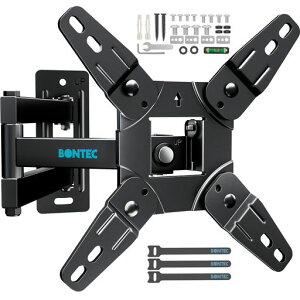 BONTEC �e���r�Ǌ|������ 13-42�^�Ή� �L�k�A�[���� �`���g&�X�C�x������ �ω׏d20kg VESA 200x200 ���^/�Ȗʃe���r�Ή� �ƒ�/�I�t�B�X�p �Ǌ|������