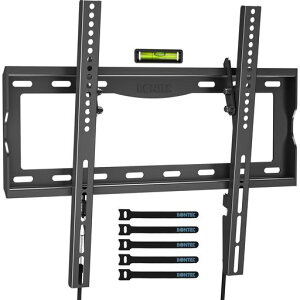 BONTEC �e���r�Ǌ|������ 26-55�^�Ή� �L�k�A�[���� �`���g&�X�C�x���@�\ �ω׏d55kg VESA 400x400mm ���^/�Ȗʃe���r�Ή� ������&�����t�� �Ǌ|������