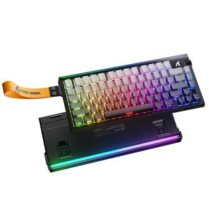 ATTACK SHARK R85HE �Q�[�~���O�L�[�{�[�h �L�� ���s�b�h�g���K�[ �L�[�{�[�h 8000Hz �|�[�����O���[�g ���C�X�C�b�` RT0.005mm RGB �L�[�{�[�h 75%���C�A�E�g �m�u�t�� 1600���FRGB���[�h���C�g����