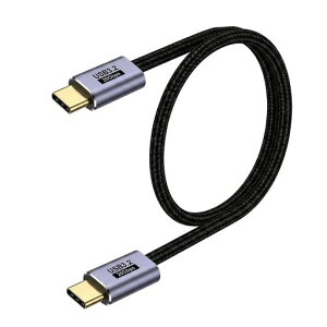 USB C �P�[�u�� 0.5m�y YITONGXXSUN �z�y100W PD�Ή�/USB 3.2 Gen 2x2-20Gbps�f�[�^�]��/4K/60Hz �f���o�͑Ή� �zPD3.0/QC3.0�������[�d �����ϋv