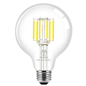 Acidea �t�B�������g�d�� G80 E26 LED�d�� ������Ή� E26���� 60W�`���� 4000K �����F 813LM 6W�ȃG�l 330�x�����V�����f���A �����Ή� PSE�F�؍� 1��