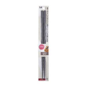 【配送おまかせ】貝印 KAI KK 握りやすい 菜箸 27cm ヘラ付き 1個