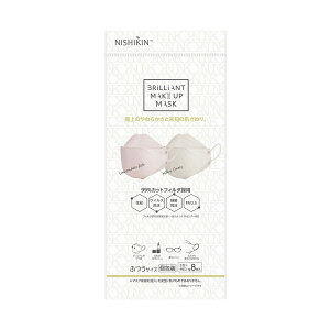 yIʌZ[zNISHIKIN MAKEUPMASK 8 2F×4 3D ̌^ 01 sDz}XN F}XN 