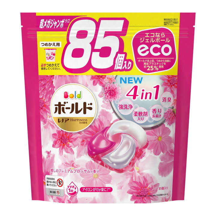 楽天市場】P&G ボールド ジェルボール4D 癒しのプレミアムブロッサムの 