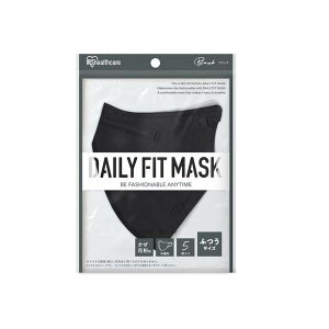 yIʌZ[zACXI[} DAILY FIT MASK fC[tBbg}XN  ӂTCY 5 ubN RK-F5SBK