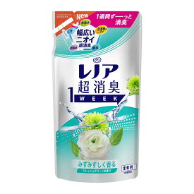 【今月のオススメ品】P&G レノア 超消臭 1week みずみずしく香るフレッシュグリーンの香り つめかえ用 380ML 柔軟剤 【tr_875】