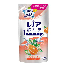 【今月のオススメ品】P&G レノア 超消臭 1week みずみずしく香るシトラスの香り つめかえ用 380ML 柔軟剤 【tr_875】