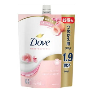 【今だけお得!数量限定セール】ユニリーバ ダヴ ボディウォッシュ ピーチ&スイートピー つめかえ用 640g◇