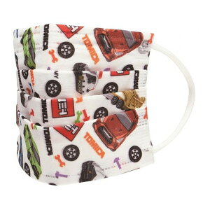 【送料込】 スケーター MSKP3N 子供 不織布マスク 7枚入 トミカ ※画像はイメージです 1個