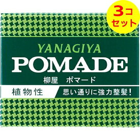 【送料込】 柳屋 ポマード (大) 120g ×3個セット