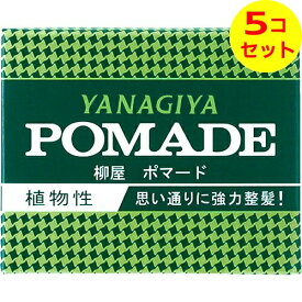 【送料込】 柳屋 ポマード (大) 120g ×5個セット