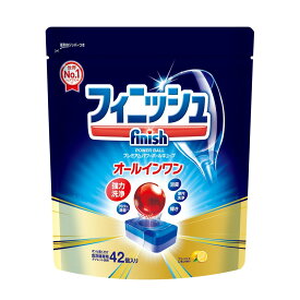 【◆数量限定◆】フィニッシュ オールインワン プレミアム パワーボール キューブ M 42個入 食洗機用洗剤【MY-s01】