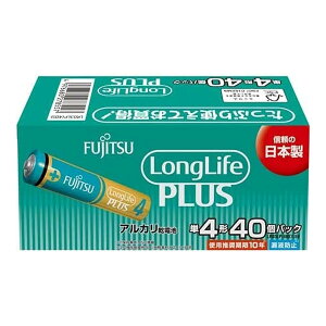 FDK FUJITSU Long LifePLUS O CtvX AJdr LR03LP(40S) P4` 40pbN