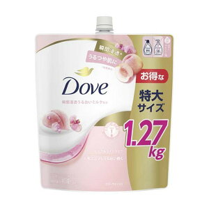ユニリーバ ダヴ Dove 液体 ボディウォッシュ ピーチ&スイートピー つめかえ用 特大サイズ 1270g