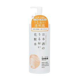 【送料込・まとめ買い×4個セット】日本盛 日本酒のうるおい化粧水 500ml ポンプ 化粧水 ローション