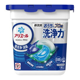 【送料込・まとめ買い×5個セット】P&G アリエール ジェルボール プロ 本体 11個入り 強洗浄・消臭 洗濯用洗剤