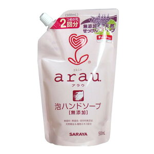 �y�������E�܂Ƃߔ���×18�z�T���� arau. ( �A���E ) �A�n���h�\�[�v �l�֗p 500mL ( 2�� )×18�_�Z�b�g ���S�̖��Y���������� �����ȋl�ߑւ��p ( 4973512257797 )