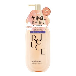 【送料込・まとめ買い×5個セット】コスメテックスローランド リルーチェ スキンミルクローション グロウブーケの香り 300mL ボディミルク