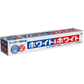 ライオン ホワイト&ホワイト ライオン すっきり爽快ミントの香味 150g