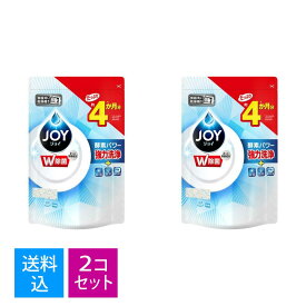 【送料込・まとめ買い×2個セット】P&G 食洗器用 ジョイ 除菌 つめかえ用