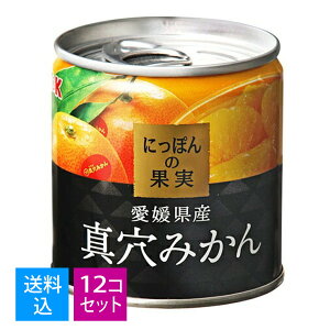【送料込・まとめ買い×12個セット】国分 KK にっぽんの果実 愛媛県産 真穴 みかん 110g