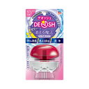 【在庫処分・なくなり次第終了】アース製薬 DEOSH デオッシュ タンクにおくタイプ エクストラブーケの香り 65ml（4901080696212）※パッケージ変更の場合あり