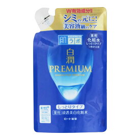 ロート製薬 肌ラボ 白潤 プレミアム 薬用 浸透美白化粧水しっとり つめかえ用 170ml