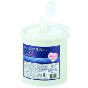 昭和紙工 JEL ウエットタオル 300枚 バケツ 本体