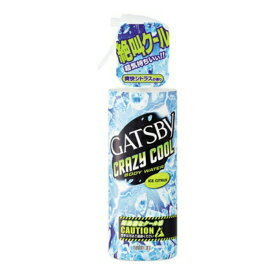 マンダム ギャツビー GATSBY　クレイジークール ボディウォーター アイスシトラス 170ml　本体 ( 4902806387841 )
